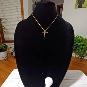 24K PLATED RELIGIOUS NECKLACE